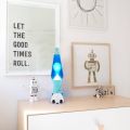 Magmowa lampa stołowa Panda