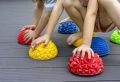 TULLO fizjo Półkula sensoryczna zielona - diament