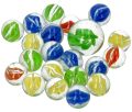 Szklaki Szklane kulki 21 szt. - Marbles