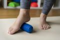 TULLO fizjo Prosty wałek do masażu i rehabilitacji zielony