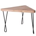 Metalowa noga do mebli kręcona DX50 cm czarna