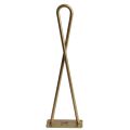 Złota noga do mebli kręcona DX40 cm metalowa