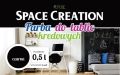 Farba tablicowa CZARNA Space Creation 0,5l