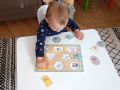 Drewniana Układanka z Uchwytami Kształty i Kolory – Adam Toys
