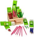 Supersticks Classic, grupowy zestaw kredek w drewnianym pudełku, 144 szt