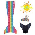 Syreni ogon - monopłetwa Aquaris do pływania Hawai + Bikini