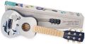 Gitara drewniana zwierzęta arktyczne