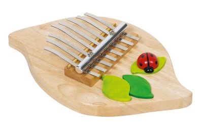 Kalimba, Mini pianino na palce z biedronką