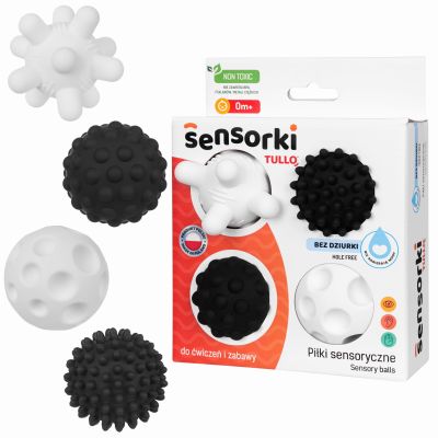Sensorki czarno-białe 4 szt