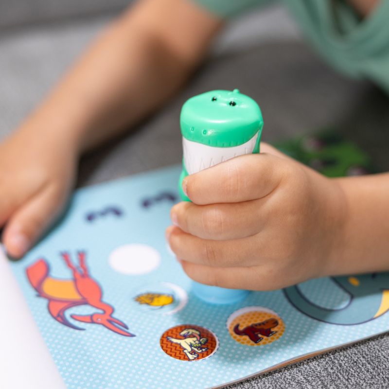 Sticker WOW! Stempelek z naklejkami dinozaury
