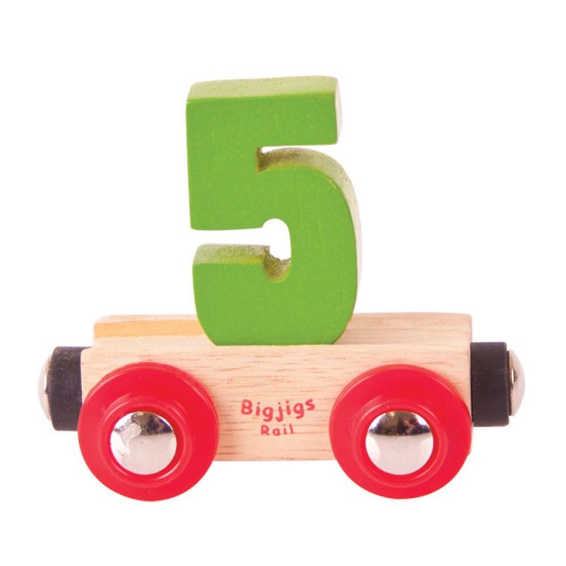 Wagonik cyferka 5