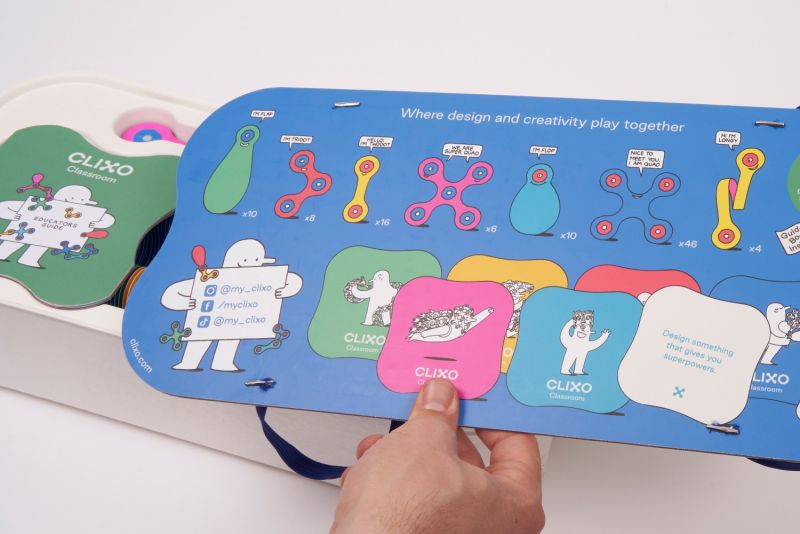 Clixo, Classroom Pack, 100 elementów