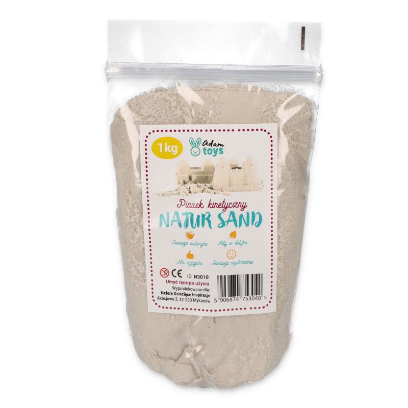 Piasek kinetyczny NaturSand 1 kg Polski 