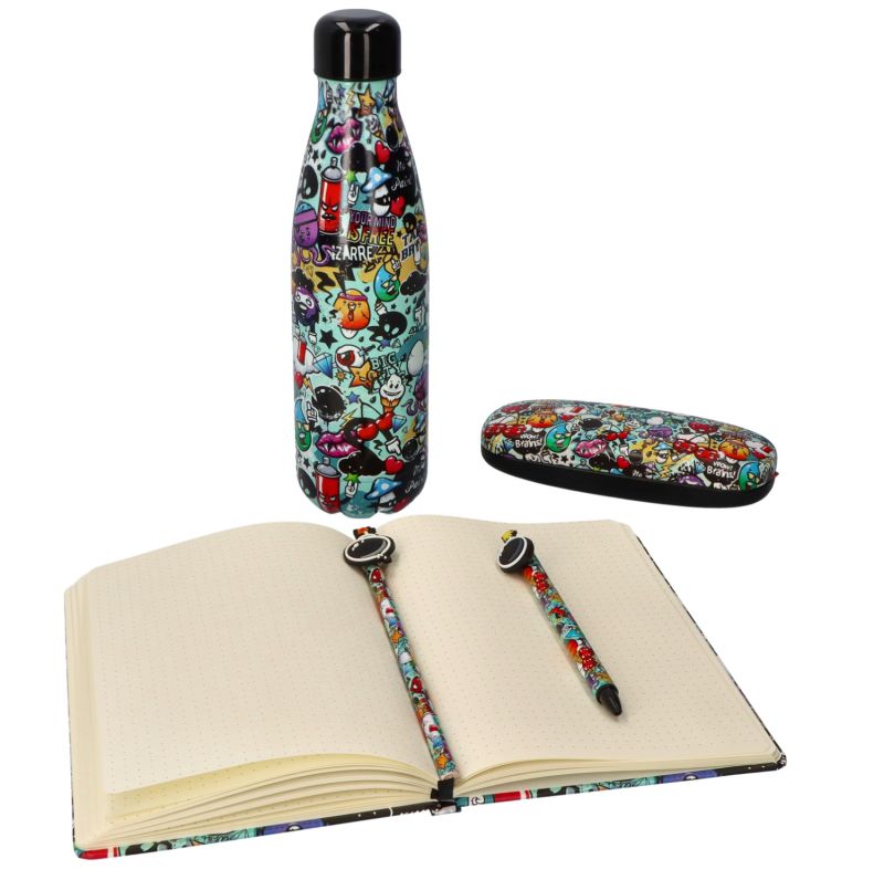 Notes A5 w twardej okładce z graffiti 96k