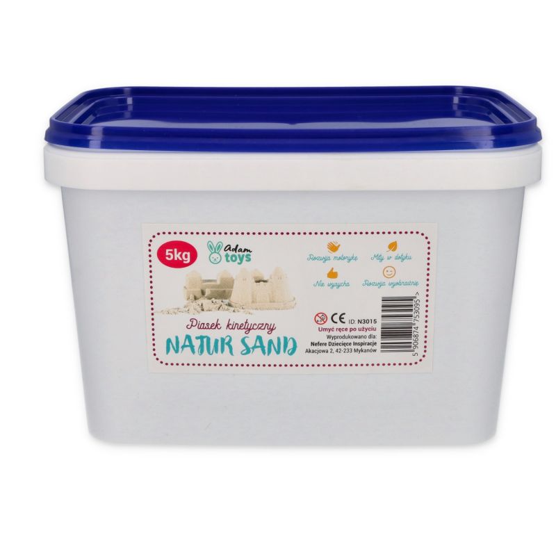 Piasek kinetyczny 5kg NaturSand - polski piasek 