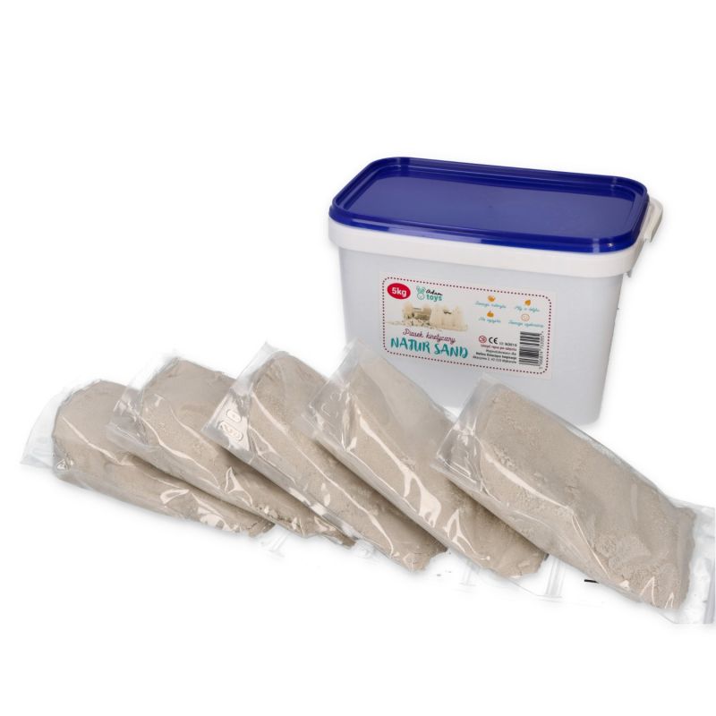 Piasek kinetyczny 5kg NaturSand - polski piasek 