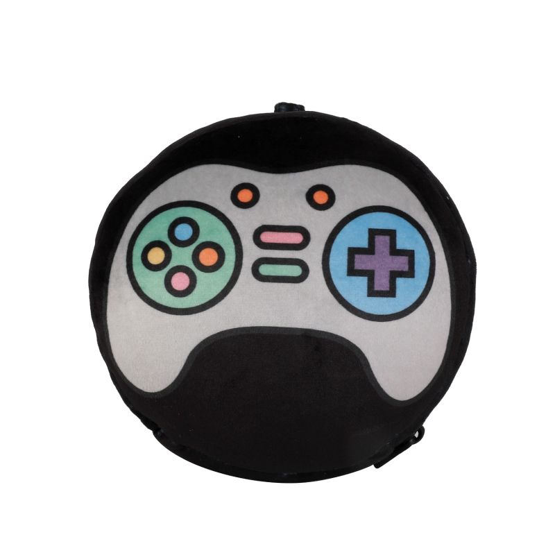 Poduszka podróżna z maską Let's play