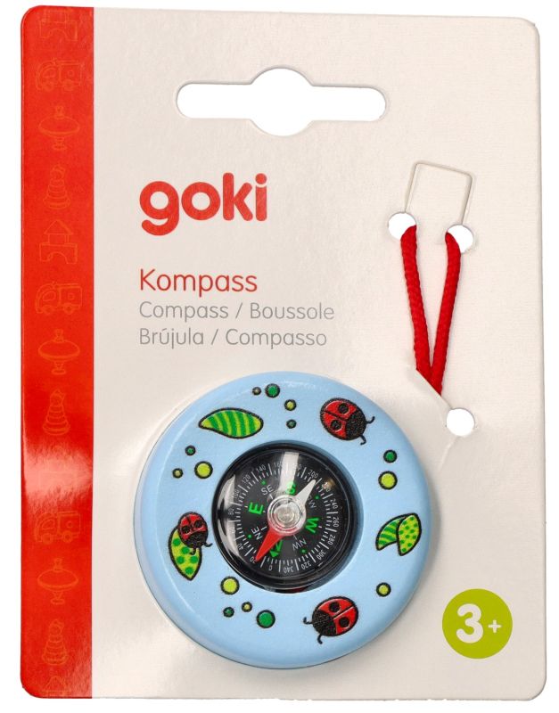 Goki kompas drewniany 