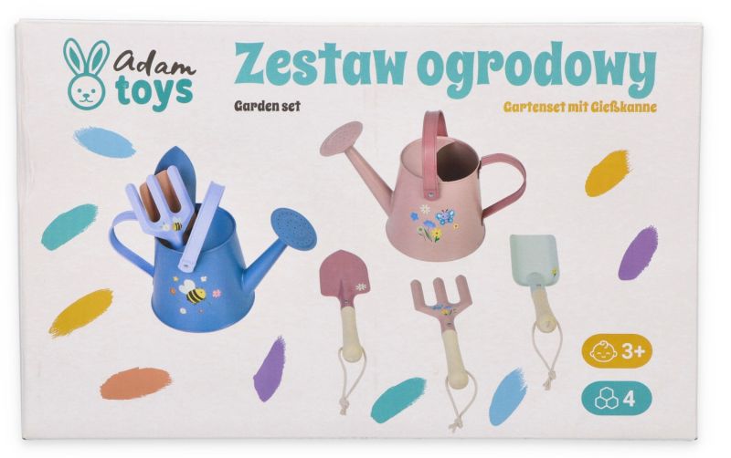 Zestaw narzędzi ogrodowych niebieski
