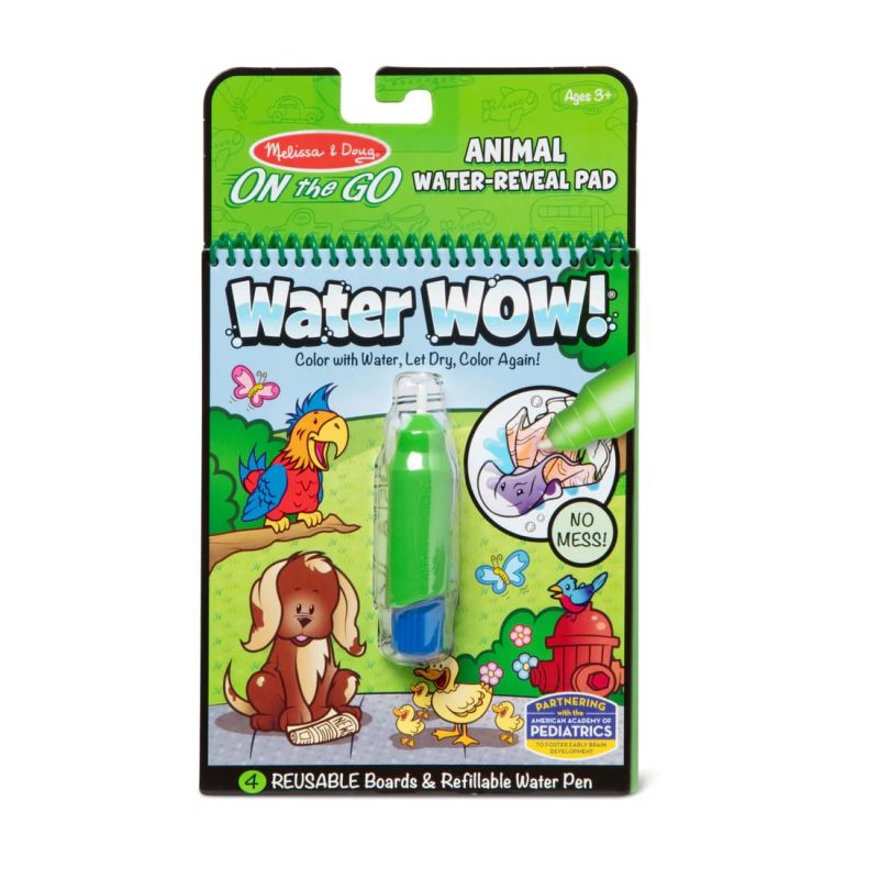 Malowanka wodna Kolorowanka Zwierzaki WaterWOW