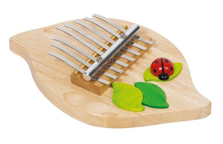 Kalimba, Mini pianino na palce z biedronką