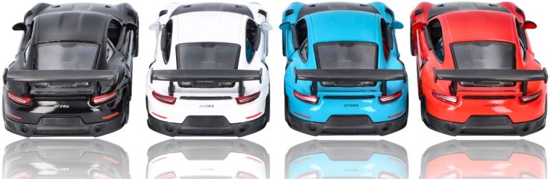 Metalowy model Porsche 911 GT2 RS, skala 1:36