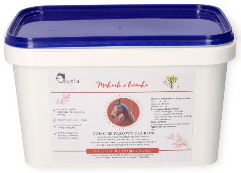 Makuch z lnianki rydzowej 3kg