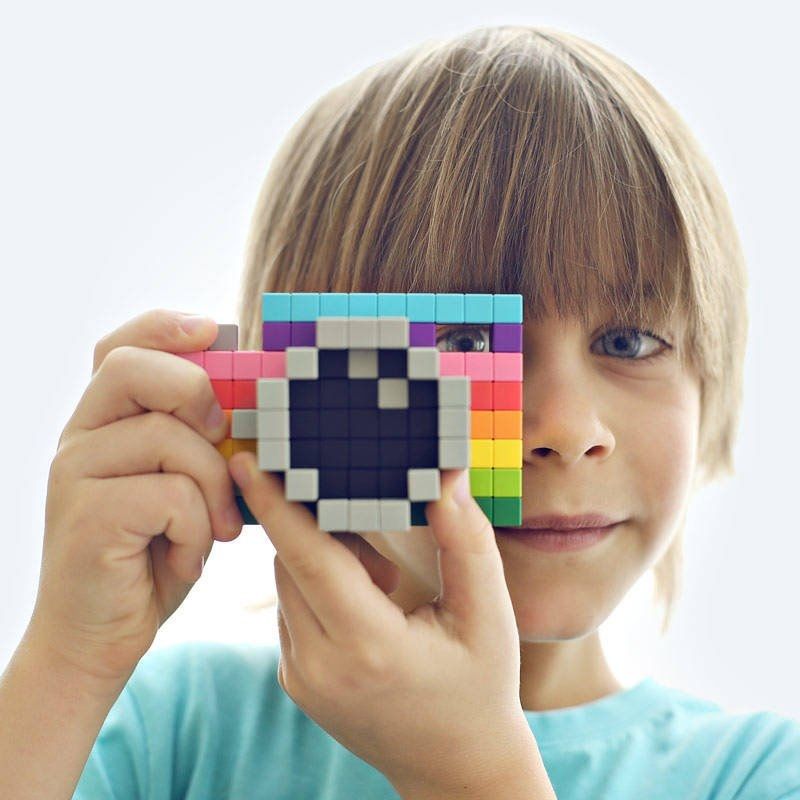 Klocki magnetyczne PIXIO 60 elementów