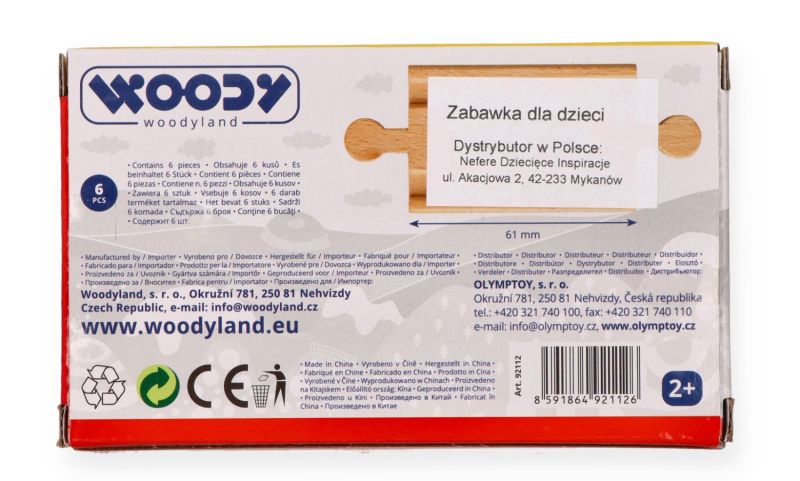 Tory i blokady kolejowe - 6 szt. 