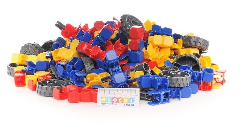 Klocki konstrukcyjne Klix - 150 elementów