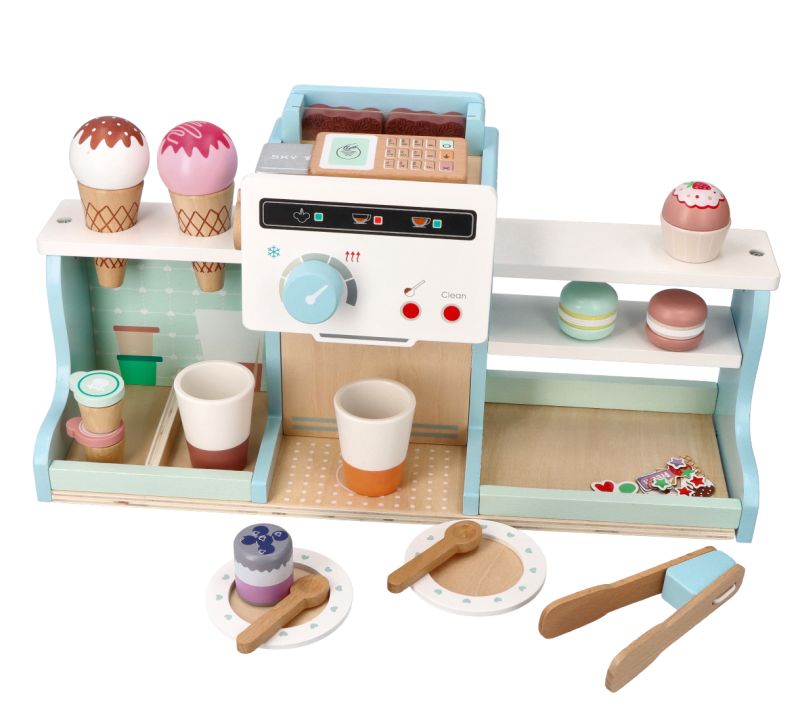 Kawiarnia z ekspresem Adam Toys Lodziarnia dla dzieci 