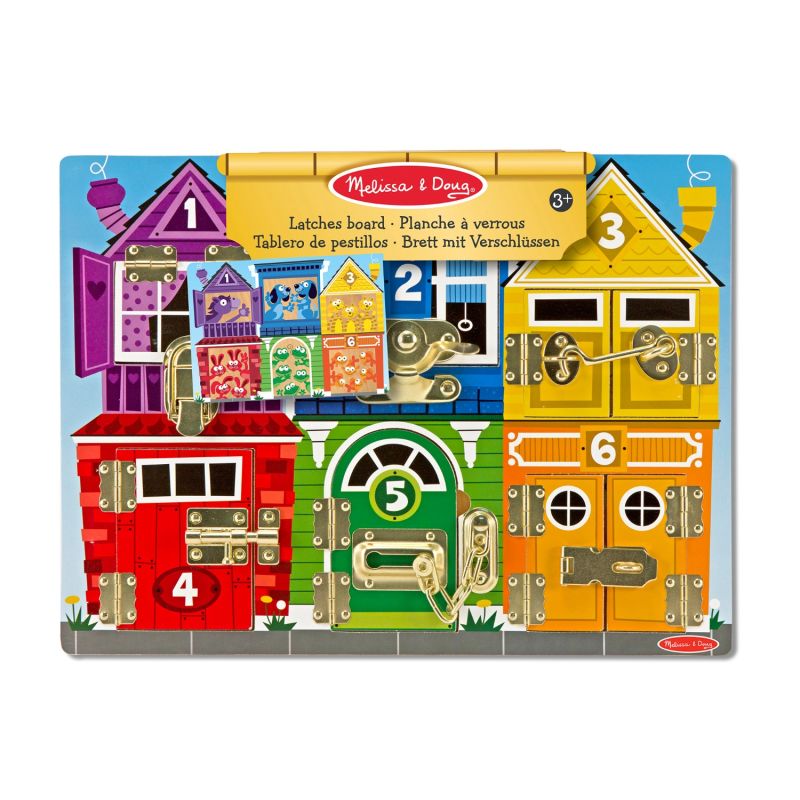 Tablica MANIPULACYJNA ZAMKI I LICZBY Melissa and Doug
