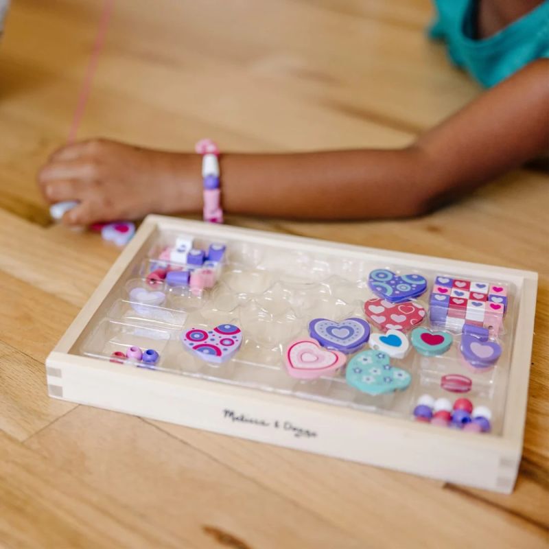 Zestaw koralików Serduszka - MelissaandDoug