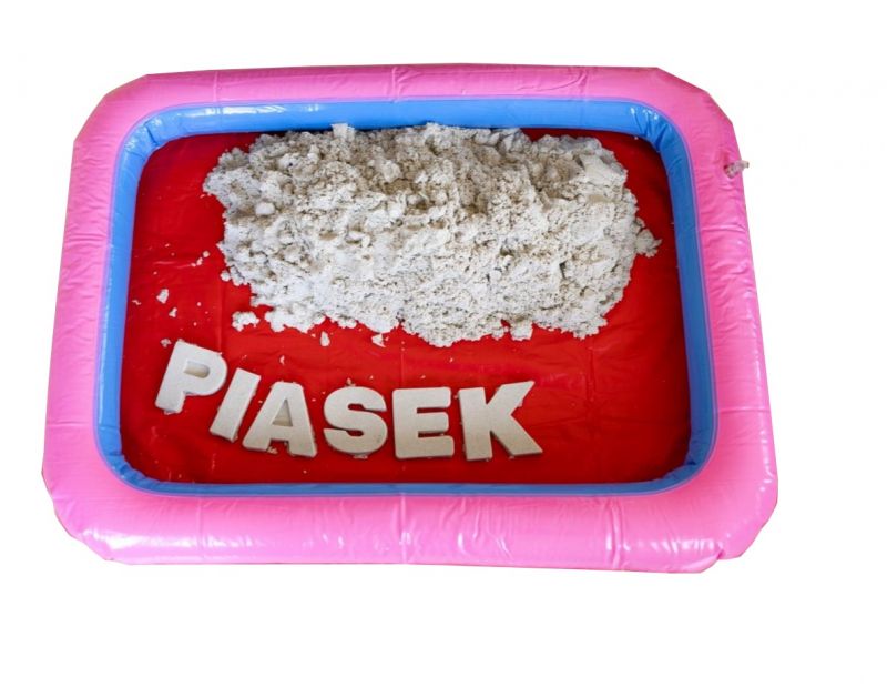 Piasek kinetyczny 5 kg NaturSand z piaskownicą Adam Toys