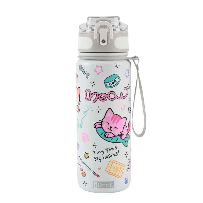i-total Bidon na napoje z tritanu 750 ml Cat lovers