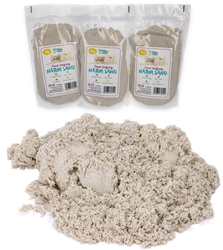 Polski Piasek kinetyczny 3 kg NaturSand Adam Toys
