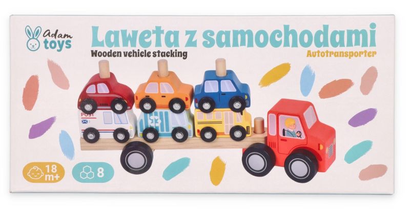 Duża Laweta z samochodzikami
