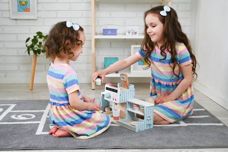 Kawiarnia z ekspresem Adam Toys Lodziarnia dla dzieci 
